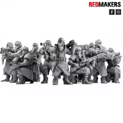 Death squad of the Imperial force Bionic legs
