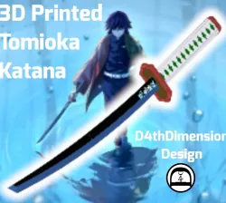 DEMON SLAYER GIYU TOMIOKA KATANA