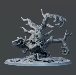 Demon Tree with three eyes