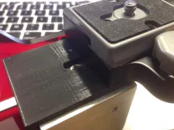 DepthKit Kinect Camera Offset Plate