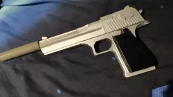 Desert Eagle .50 AE with Monolithic suppresor
