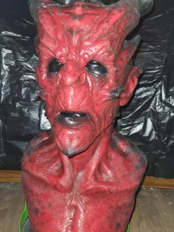Devil Demon Head Bust / Mask