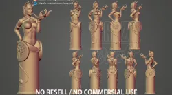 Devils Kiss 3D print model