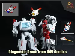Diagnostic Drone from Transformers IDW Comics