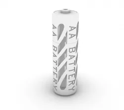 Digital AA Battery-Skeletonized Reference Model