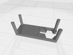 DIY sim racing wheel microchip BOARD MOUNTS