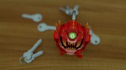 Doom Cacodemon Keychain