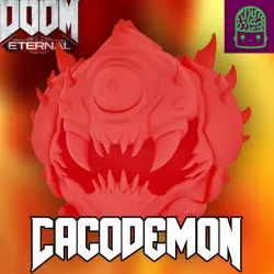 DOOM ETERNAL CACODEMON COLLECTIBLE FIGURINE HIGH RES CUSTOM MODEL
