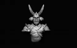 DOOM Eternal Marauder Bust - Fanart