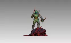 Doom Eternal Statue