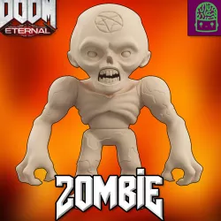 Doom Eternal Zombie Collectible Figurine High Res Custom Model