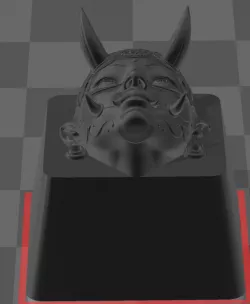 Dragon Keycap Model | Hannya Dragon Keycap