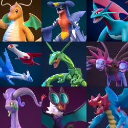 dragon type pokemon collection