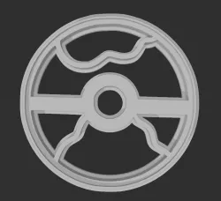Dream Ball cookie cutter
