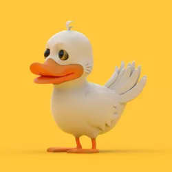 Duck 3D Model