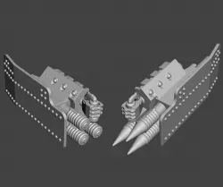 Dust War - Axis Otto Proxy Parts