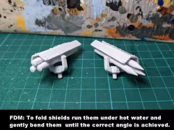 DUST WAR - LIGHT WALKER ROCKET PODS