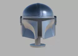 Echo Dot 4rd Generation - Mandalorian Helmet Holder