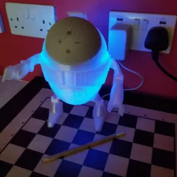 echo dot v4 Eggbot stand