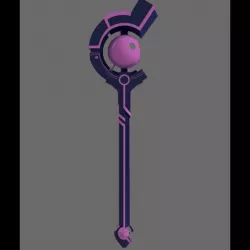 Electro Abyss Mage Wand (Genshin Impact)
