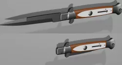 Ellie Switchblade The Last of Us Part II tlou2 - stl 3d model for printing