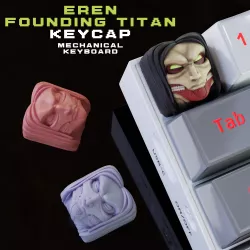 Eren Founding Titan - Keycap 3D for mechanical keyboard - AOT SNK