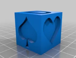 Euchre dealer cube