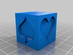 euchre dealer cube.
