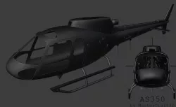 Eurocopter AS350 Ecureuil (RC helis 450)