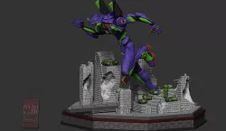 EVA01 Diorama