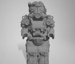 Fallout T60 Armor (Lego Compatible)