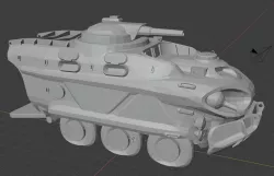Fallout Wasteland Warrior APC Terrain Piece