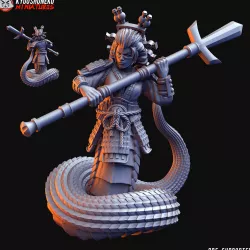 female naga warrior a