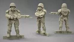 Feudal Guard Contamination Mini - 28mm Scale Miniature