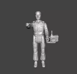 Figure of the movie alien Ash Cardado Articulated Action Figure .stl .obj