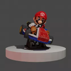[Figurine] Mario Kart Stadium - Mario Kart 8