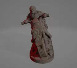 Firebiker With Goggles