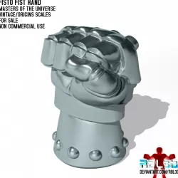 Fisto Fist (Motu vintage and origins compatible)