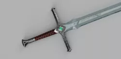 Fjord's Star Razor Sword from Critical Role