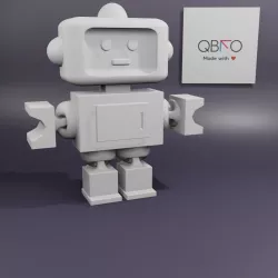 Flexi astrobot (STL file for 3d printing).