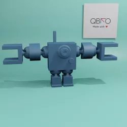 Flexi big arms robot
