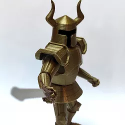 Flexible articulated knight