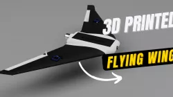 Flying wing FPV drone