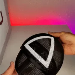 Foldable Squid Game Soldier Mask