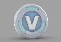Fortnite V-Bucks(Life size)