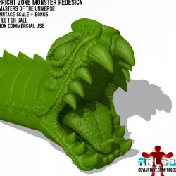 Fright Zone Monster redesign (motu evil horde)