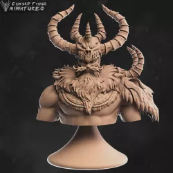 Frost giant bust