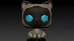 Funko cat / Gatito estilo Funko Pop /  Funko Pop Pet