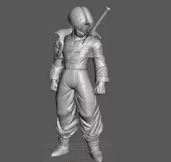 Future Trunks 3D Model