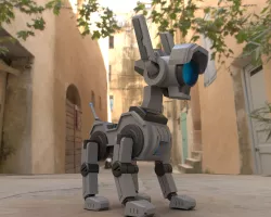 FUTURISTIC DOG